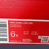 Nike Dunk Low GS White/Malachite – FB9109-114
