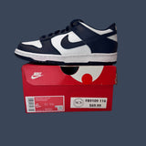 Nike Dunk Low GS White/Midnight Navy – FB9109-116