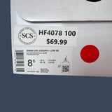 Women’s Air Jordan 1 Low SE Sail/Seafoam – HF4078-100