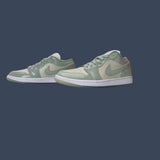 Women’s Air Jordan 1 Low SE Sail/Seafoam – HF4078-100