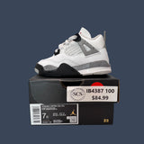 Air Jordan 4 Retro OG TD Summit White/Fire Red – IB4387-100