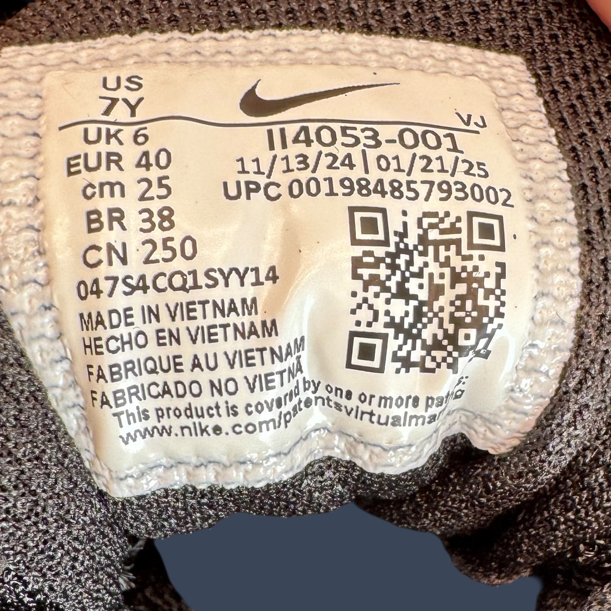 Nike Air Max 95 Recraft GS Black /  Anthracite – II4053-001