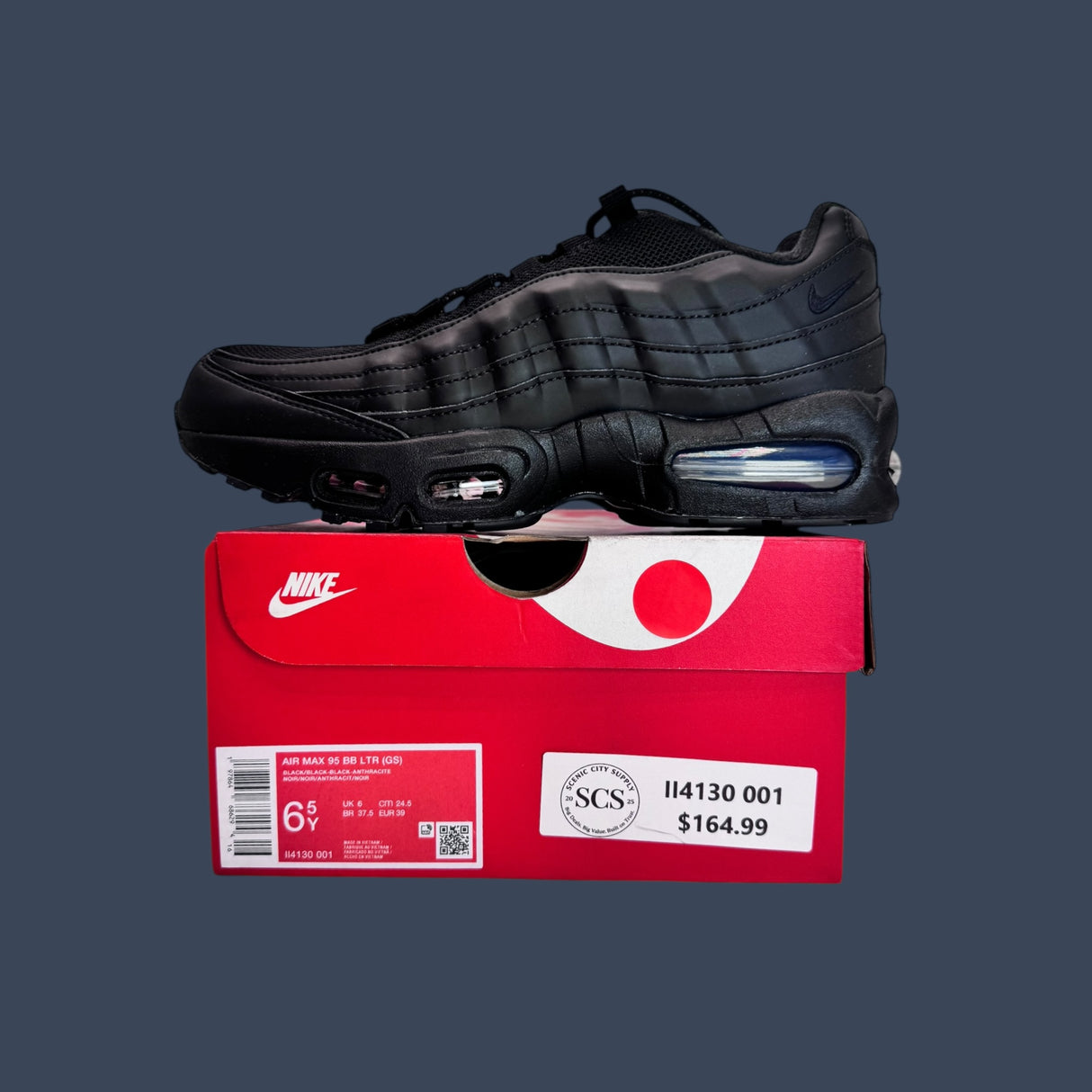 Nike Air Max 95 GS Black/Anthracite – II4130-001