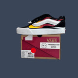 Vans Knu Skool Flame Black Red Flame Skate Sneakers – VN000EGCY09