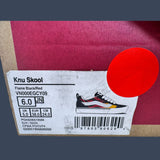 Vans Knu Skool Flame Black Red Flame Skate Sneakers – VN000EGCY09