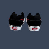 Vans Knu Skool Flame Black Red Flame Skate Sneakers – VN000EGCY09