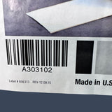 Versico TPO White Pressure-Sensitive Cover Strip 6" x 100' Roll Roofing Tape | 303102