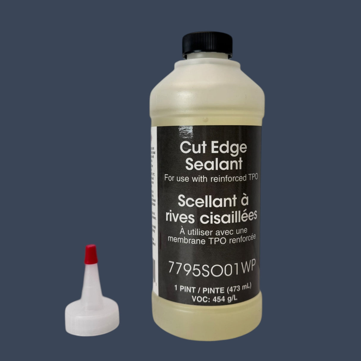 GAF EverGuard TPO Cut Edge Sealant – Case of 12 1-Pint Bottles Roofing Sealant