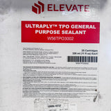 Elevate UltraPly TPO General Sealant | Pack of 25 (11 fl oz Cartridges) Item #W56TPO3002