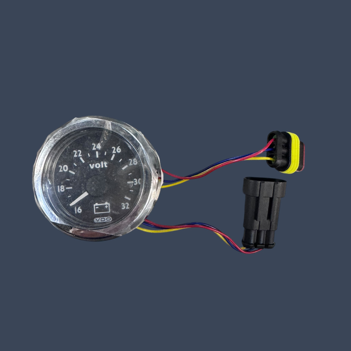 Mercury Cummins SmartCraft Smart Link VDO 24V Voltmeter Gauge 2" | V02413072CH 3971776