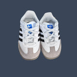 Adidas Samba Crib Shoe Baby White/Core Black/Clear Granite | JI2758