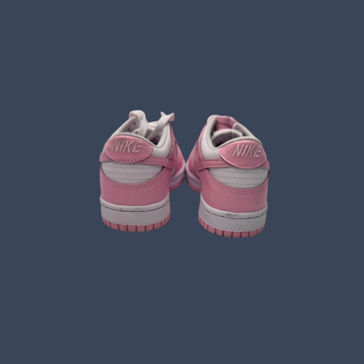 Nike Dunk Low GS White/Medium Soft Pink | FB9109-125
