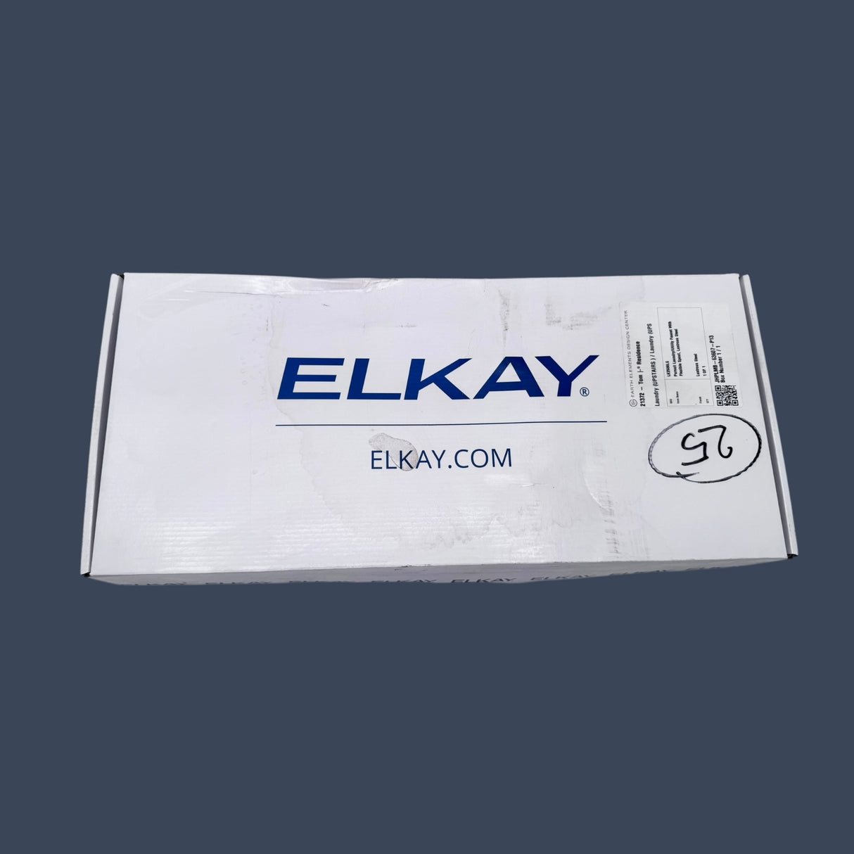 Elkay Pursuit LK2500 1.5 GPM Deck Mount Single Handle Laundry Faucet | Lustrous Steel