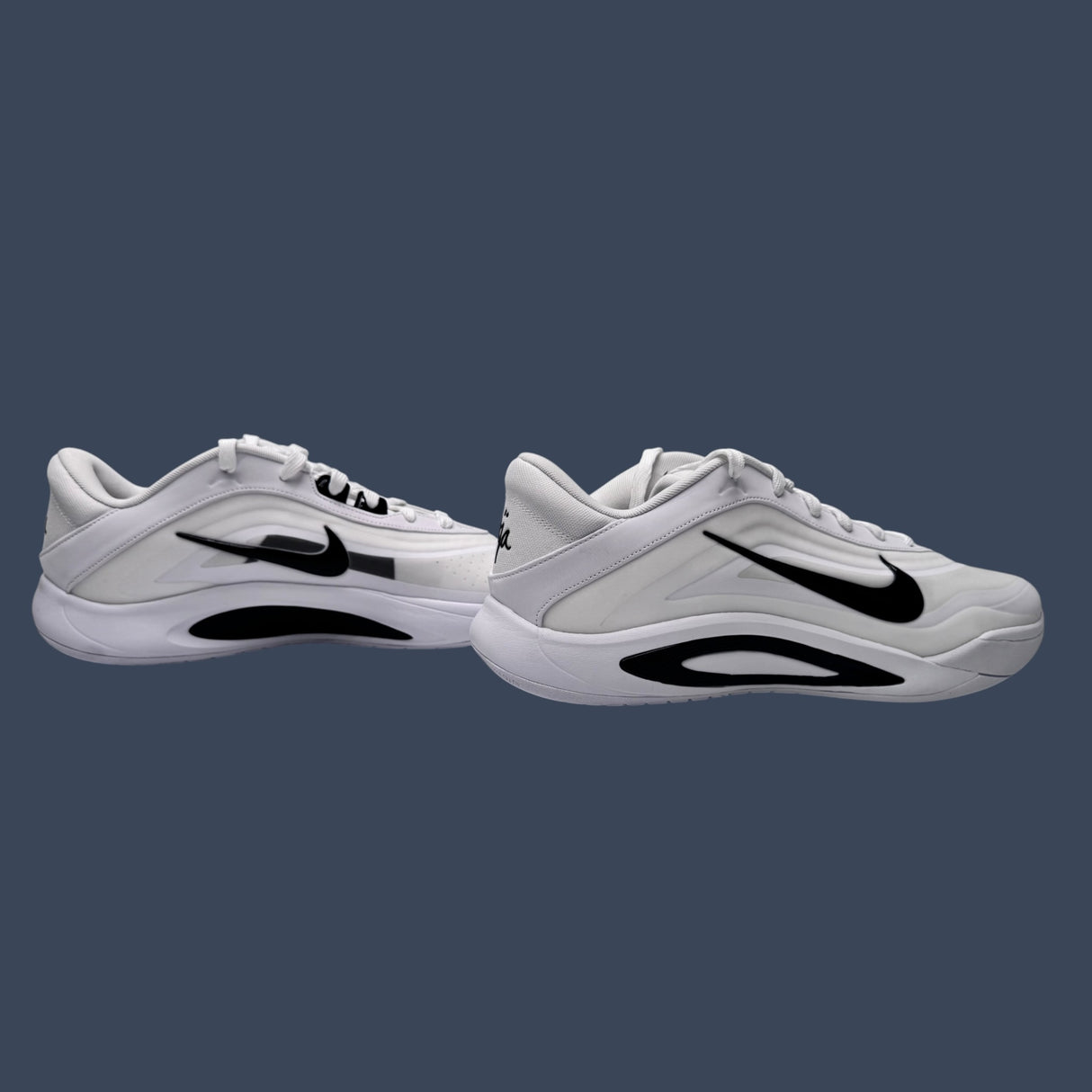 Nike A'One Basketball Shoes White/Black | HQ8500-100