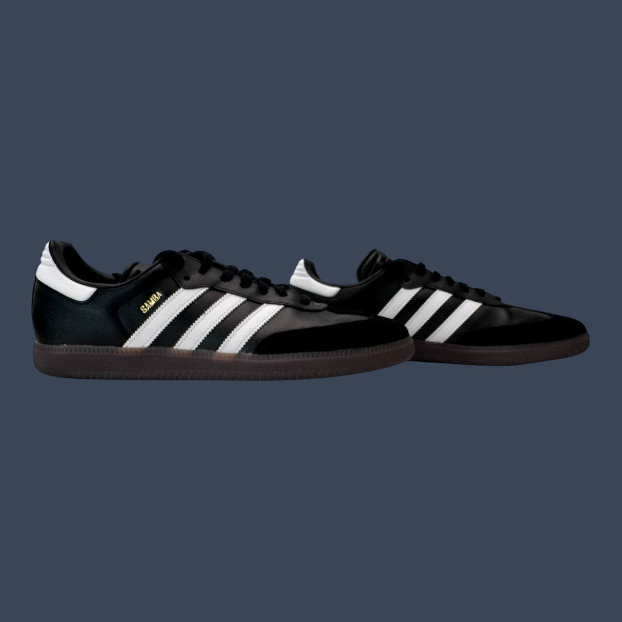 Adidas Samba Indoor Core Black/Cloud White/Vivid Red | IH6000