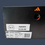Adidas Anthony Edwards 2 White/Core Black/Dusky Ink | JQ9493