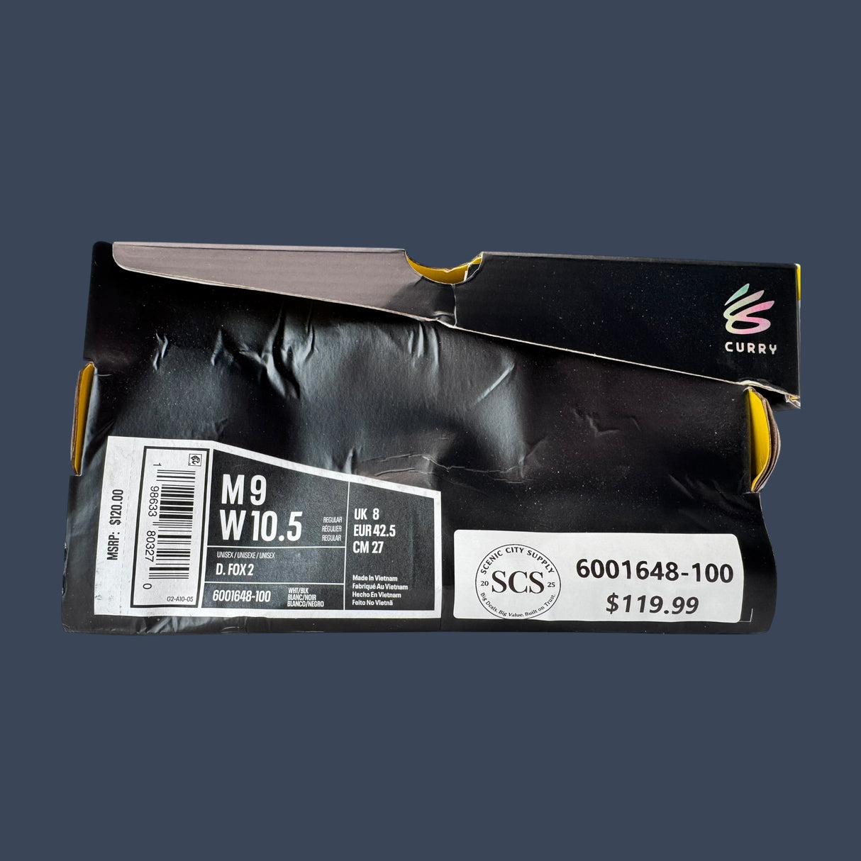 Under Armour D. Fox 2 White/White | 6001648-100