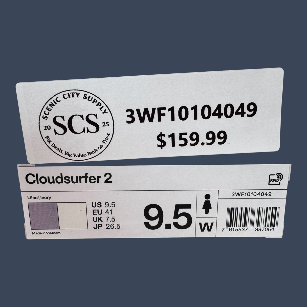 On Cloudsurfer 2|  Lilac/Ivory | Women’s | 3WF10104049