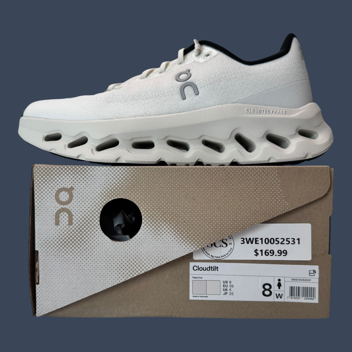 On Cloudtilt | Pearl/Ice | Women’s | 3WE10052531