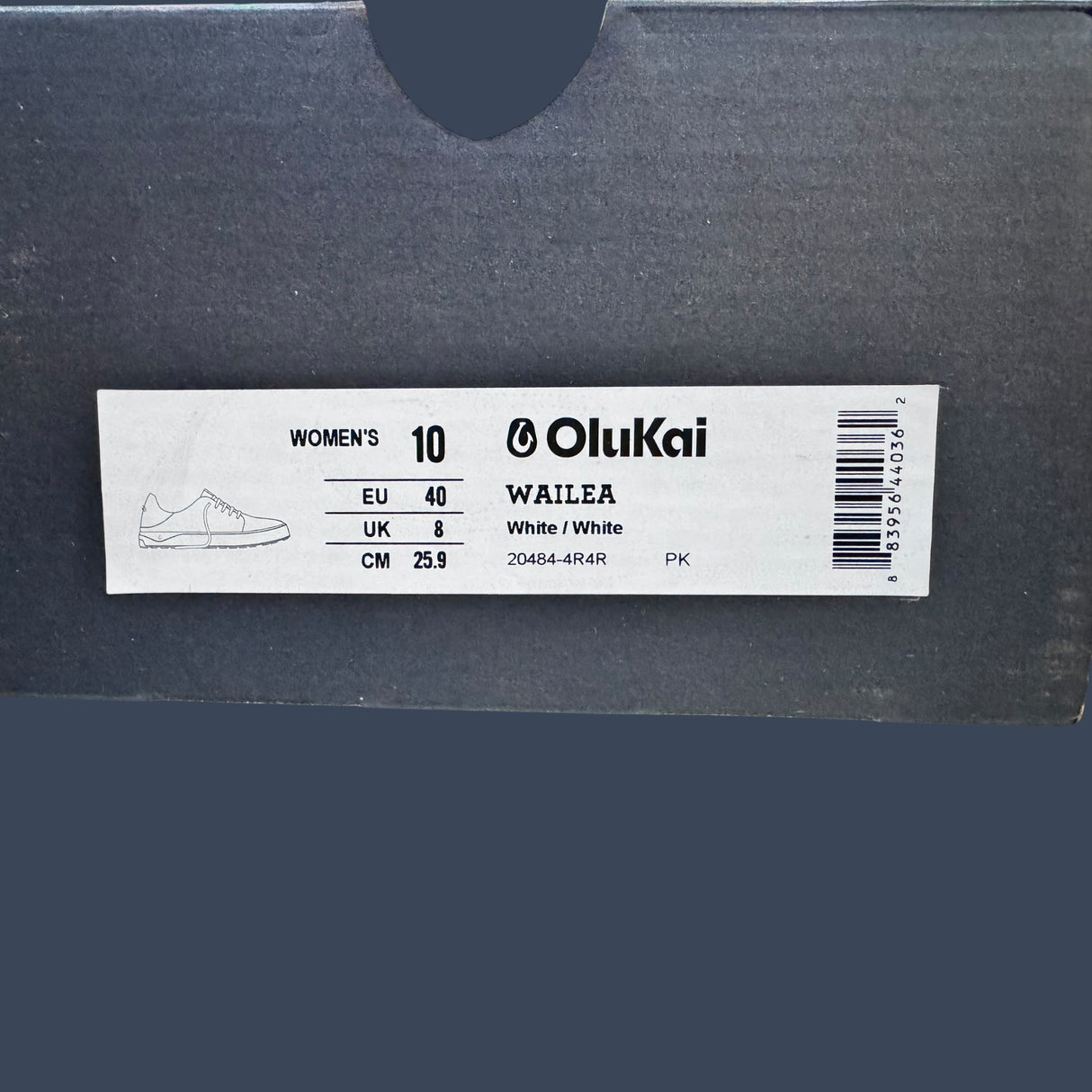 OluKai  | Wailea | White/White | Women’s Golf Shoe | 20484-4R4R