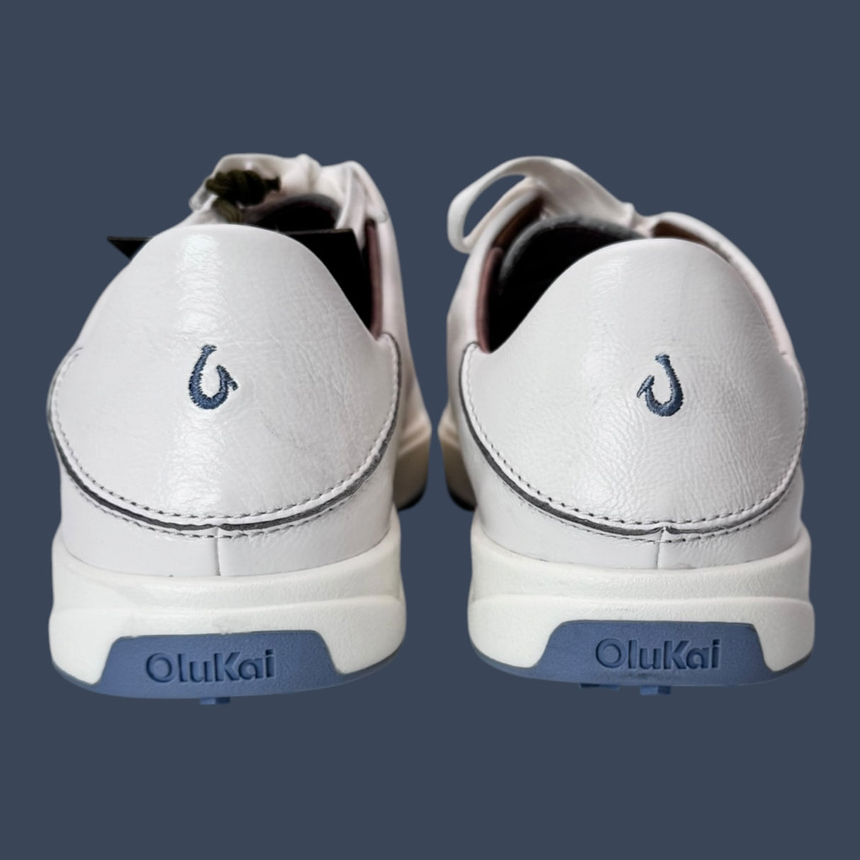 OluKai  | Wailea | White/White | Women’s Golf Shoe | 20484-4R4R
