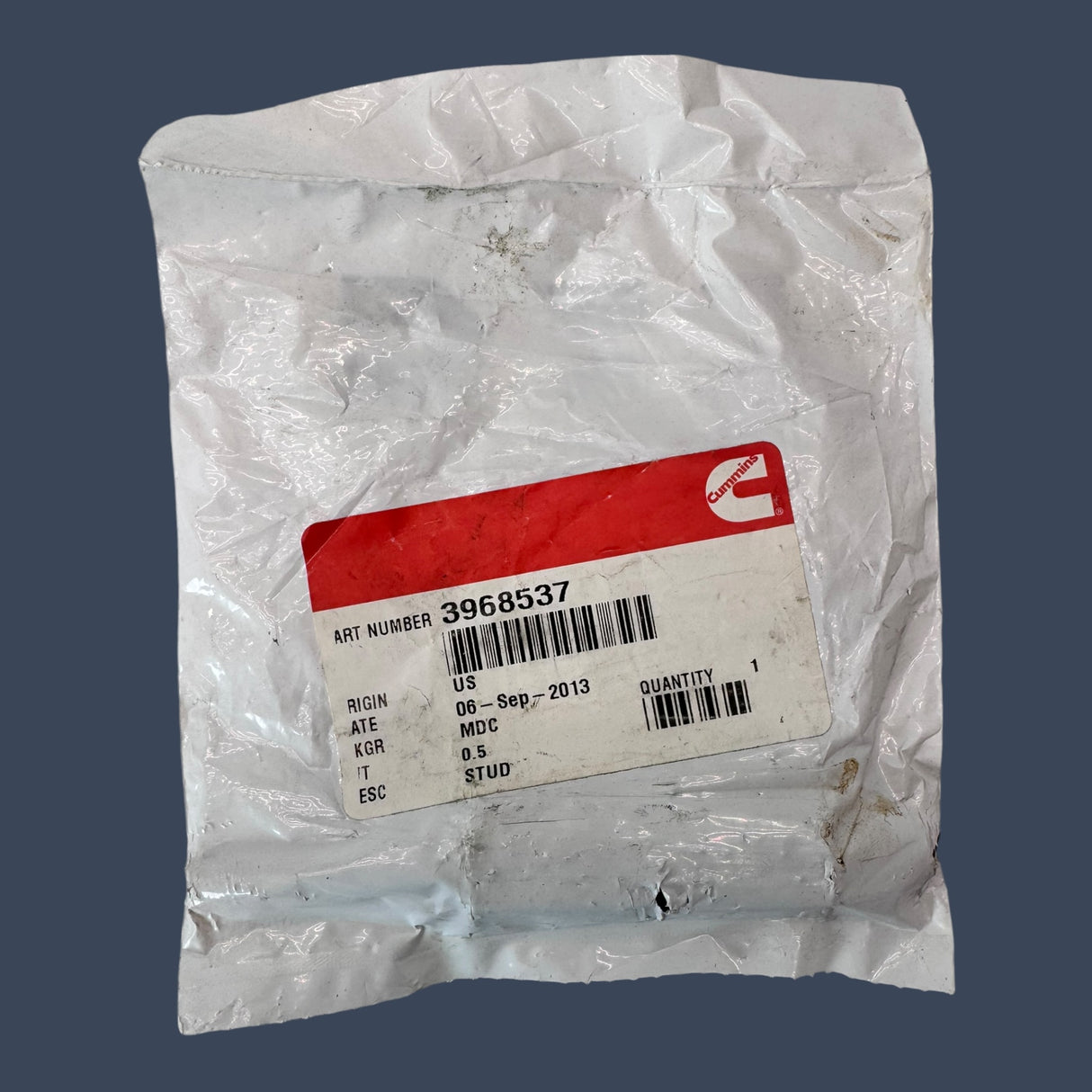 Cummins | Part 3968537 | Genuine OEM Engine Stud Diesel Engine Hardware