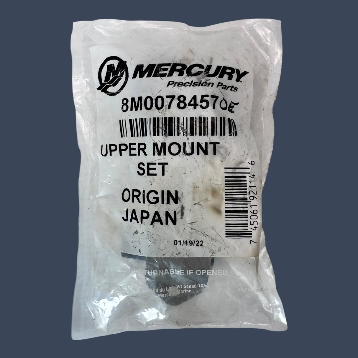Mercury |Part 8M0078457| OEM Upper Mount Set Marine Outboard Mount Kit