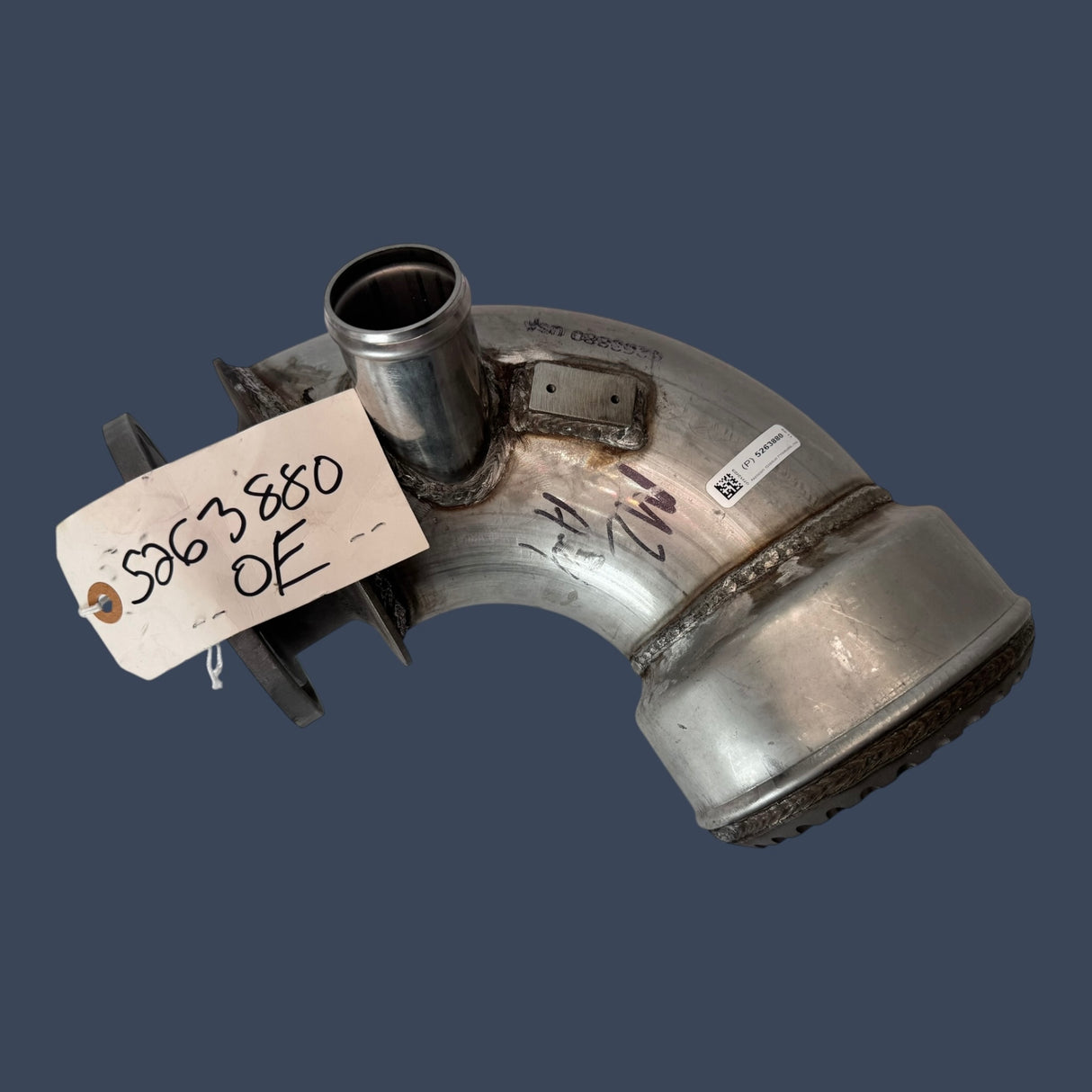 Cummins | Part 5263880 | Genuine OEM Exhaust Outlet Connection Marine Exhaust Elbow