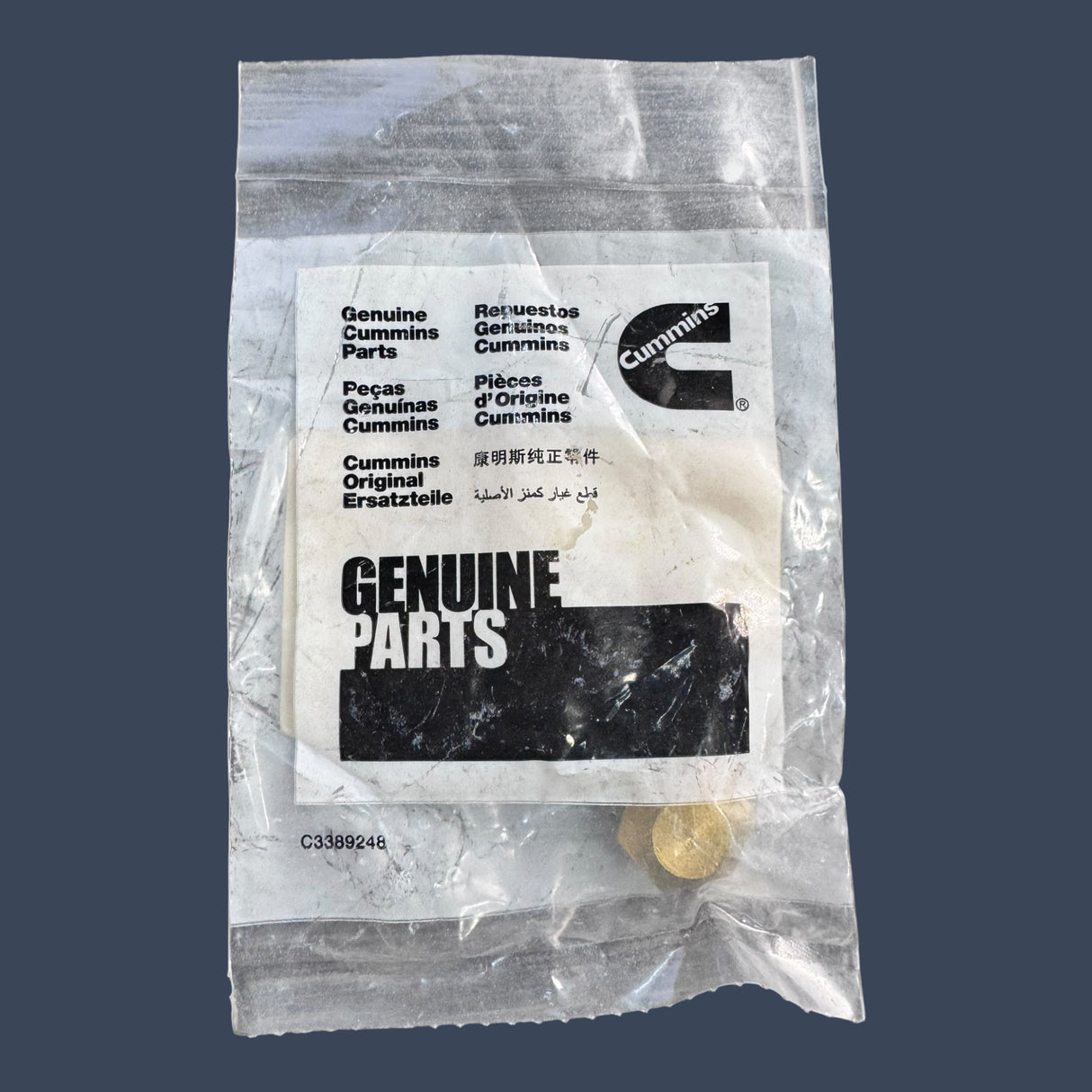 Cummins | 4078744 |  Genuine OEM Hexagon Cap Nut Diesel Engine Fastener