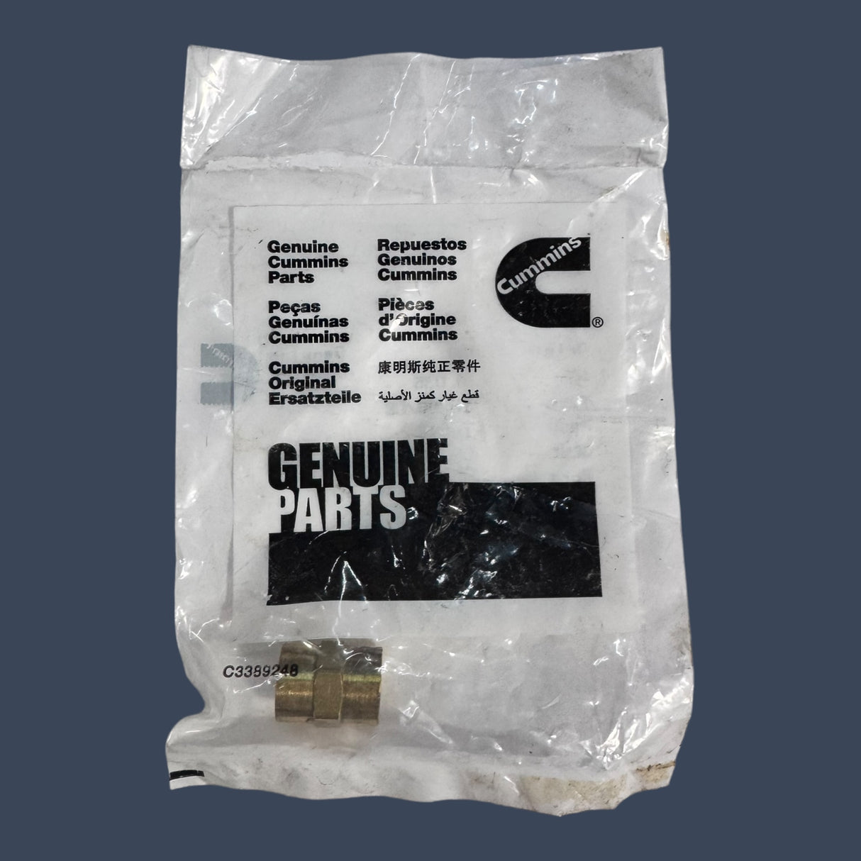 Cummins | S1059 | Genuine OEM Plain Pipe Coupling Diesel Engine Fitting