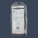 Marshall Excelsior MER425HSS-24P | High Flow Stainless Steel Braided Pigtail | 24" LP Gas Hose