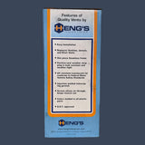 Heng’s 21-0664 | RV Roof Vent with Plastic Base | White Trailer Roof Vent