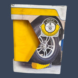 Camco 44423 | Curved Leveler & Wheel Chock | RV Trailer Leveling System