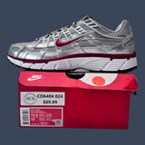 Nike P-6000 Metallic Silver Gym Red CD6404-024