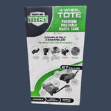 Thetford Titan 40951 | Premium Portable Waste Tank | 27 Gallon 4-Wheel RV Tote Tank