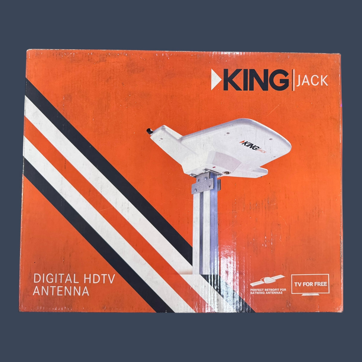 KING Jack OA-8000 | RV Digital HDTV Antenna | Over-the-Air TV Antenna System