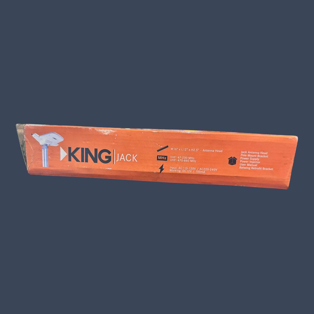 KING Jack OA-8000 | RV Digital HDTV Antenna | Over-the-Air TV Antenna System