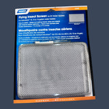 Camco 42156 | Flying Insect Screen for RV Water Heater | Fits 10, 12 & 16 Gallon Vents