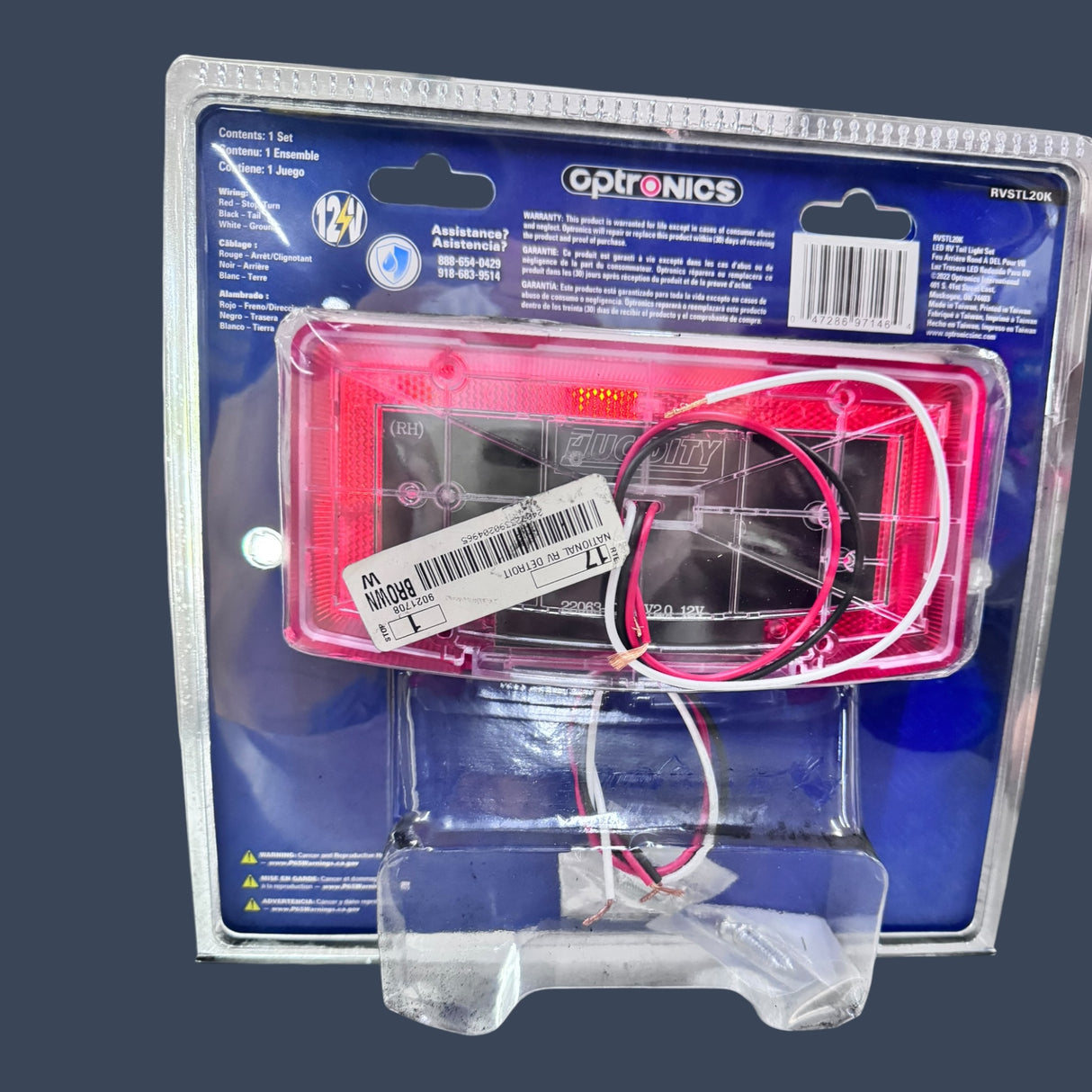 Optronics RVSTL20K | LED RV Combination Tail Light Kit | Stop Turn Tail Light Set