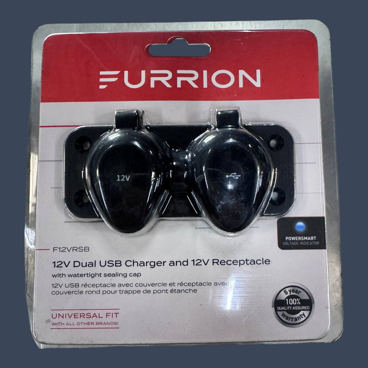Furrion F12VRSB| 12V Dual USB Charger | RV USB Charging Station