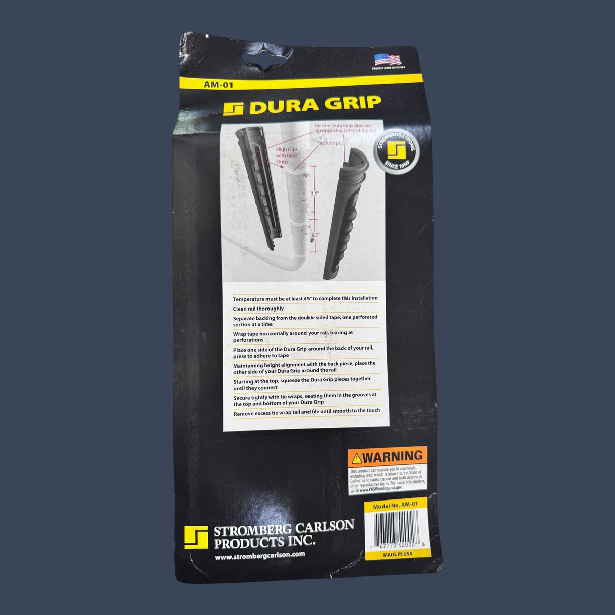 Stromberg Carlson AM-01 | Lend-A-Hand Dura Grip Replacement Hand Rail Grips | RV Handle Grip Set