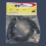 JR Products QQ-SHOO-B-A | Exterior Shower Hose | Black RV Replacement Hose