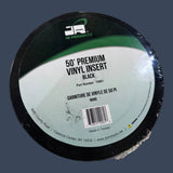 JR Products 10061 | Premium Vinyl Insert Trim | Black 1" x 50' RV Molding Insert