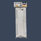 B&B Molders 94259 | 2" x 10" Floor Register with Damper | Polar White RV Floor Vent