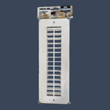 B&B Molders 94256 | 2" x 10" Floor Register Vent | Polar White RV Floor Vent