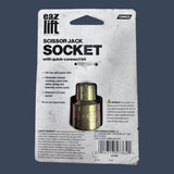 Camco 57364 | Scissor Jack Socket | 3/4" RV Trailer Jack Drill Adapter