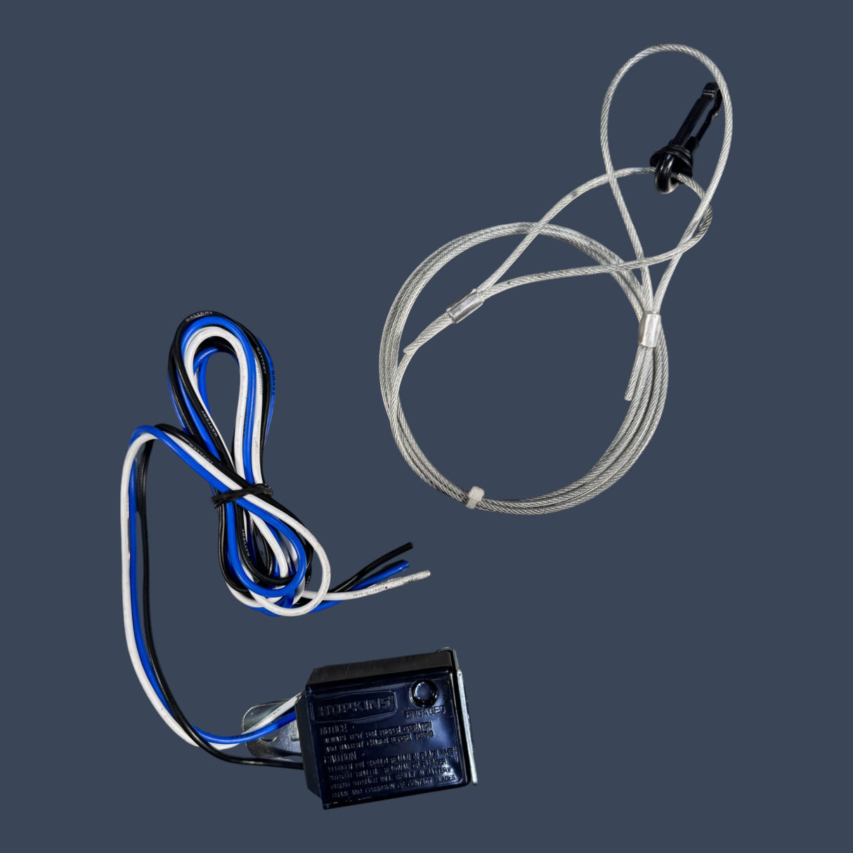 Hopkins 20059 | LED Trailer Breakaway Switch | 7" Lead Wires with 48" Cable