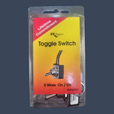 RV Designer S721 | Toggle On/Off Switch | 8 Amp 125V AC with 6" Leads