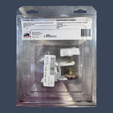 JR Products 20775 | Fold-Out Bunk Clamp | White RV Bunk Latch