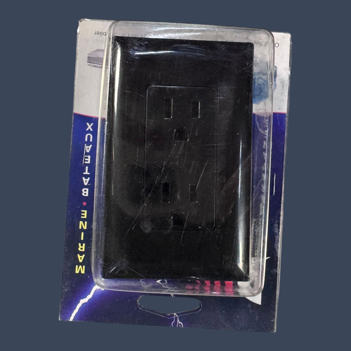 Valterra DG15BKVP | Weatherproof Receptacle with Cover | Black RV Electrical Outlet